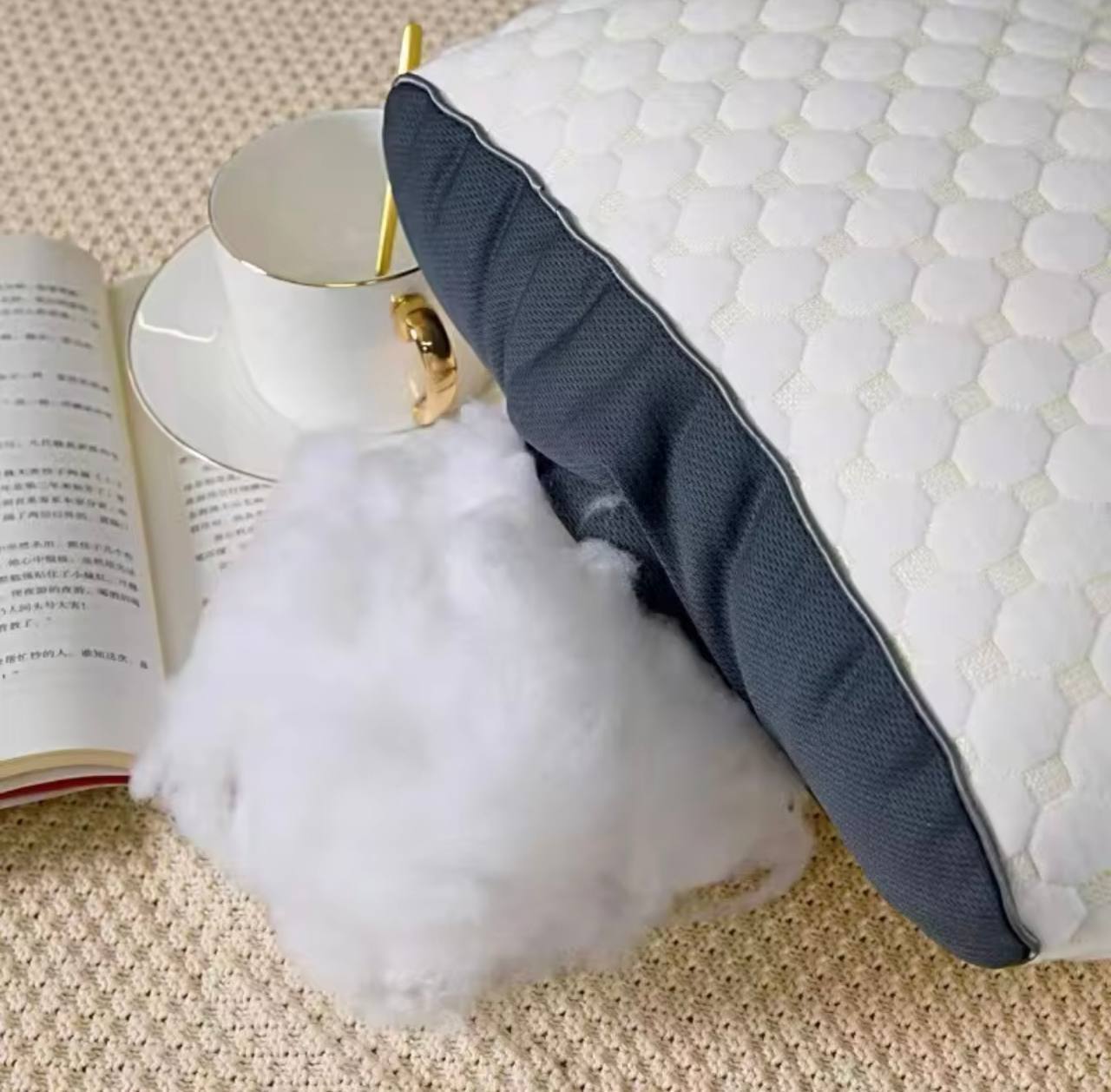 Almohada de Punto Ergonómica 3D Premium Relax™
