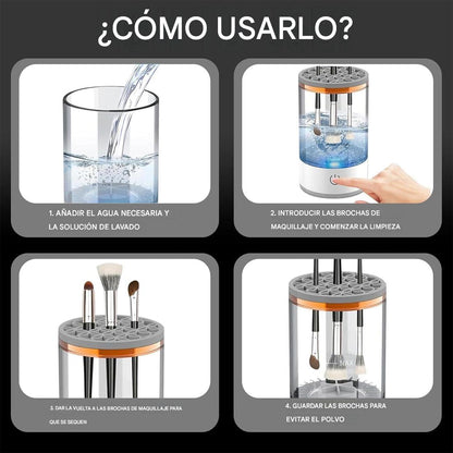 Limpiador de Brochas de Maquillaje
