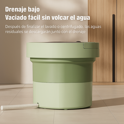 Lavadora portatil plegable 8L