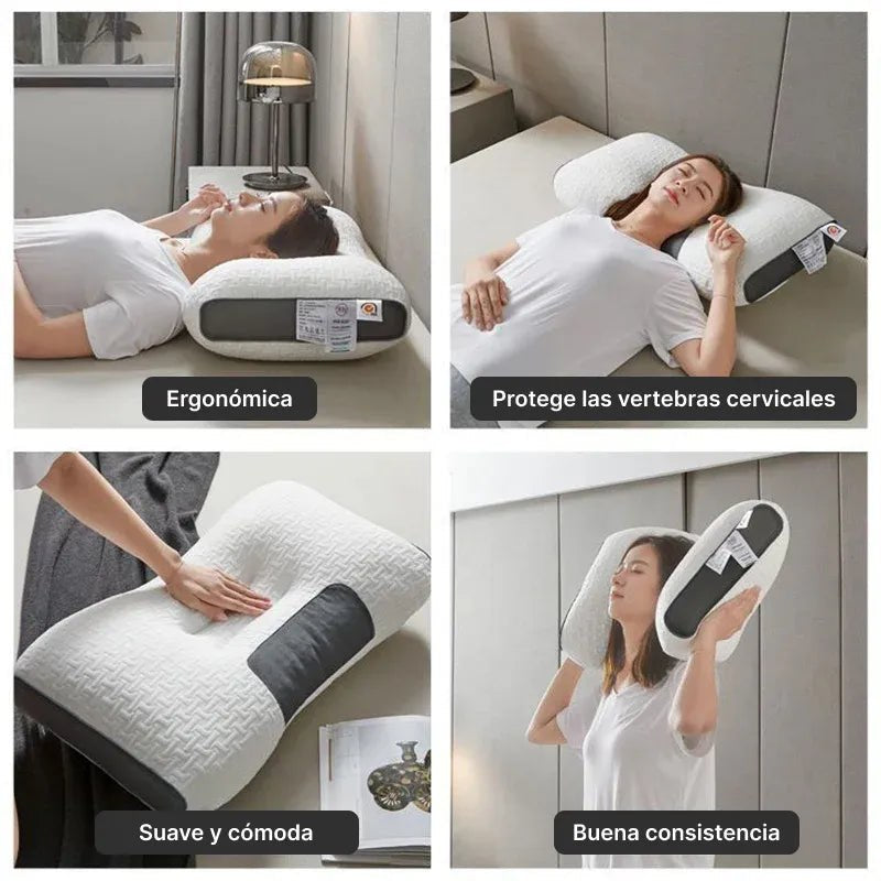 Almohada de Punto Ergonómica 3D Premium Relax™