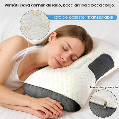 Almohada de Punto Ergonómica 3D Premium Relax™